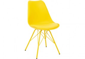 Cadeira-fixa-Charles-Eames-Eiffel-Dkr-Wood-ANM 6065F-Anima-Home-Oficce-amarela-HS-Móveis
